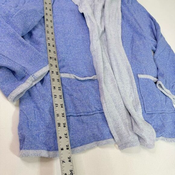 Koolaburra Sweater Womens 3X Blue Solid Long-Sleeve Open-Front Cardigan Cabin Co - Picture 4 of 8